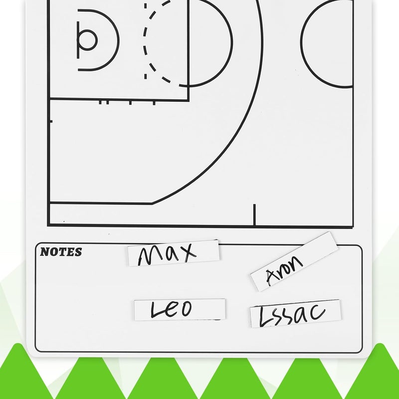 HIGHRAZON 60Pcs 0.5 x 2.36 inch Baseball Lineup Magnets, Strong Magnetic, Repeatable Coaching Board Magnets, Magnetic Name Lineup - Image 5